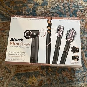 NWT. Brand new, never opened. Shark Flex Style Air Styling & Drying System.